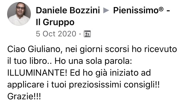 Giuliano Lanzetti, Pienissimo